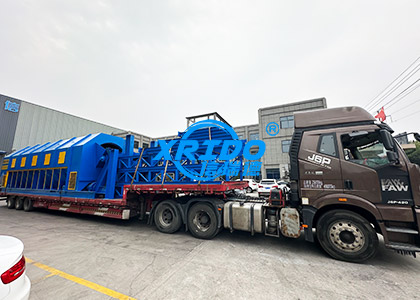 Sorting machine for domestic waste and solid waste delivery